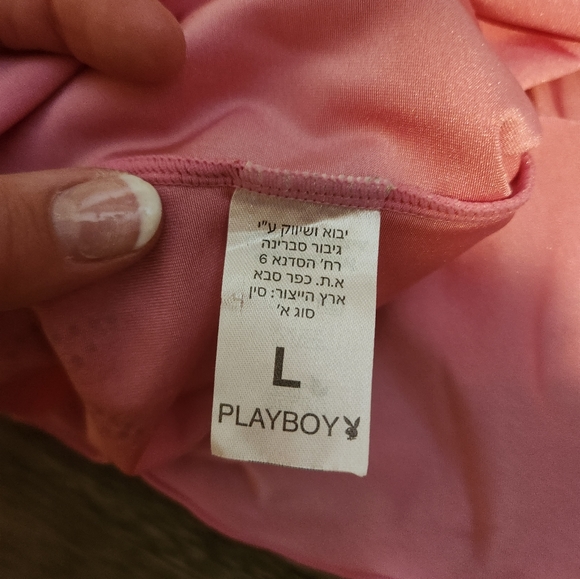 Pretty pink Playboy bunny top - Picture 6 of 7